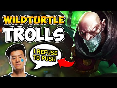 I GET TROLLED BY WILDTURTLE (LCS PLAYER)... BUT I CARRY HIM ON SINGED