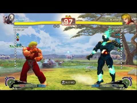 HIROPON309 [Seth] vs KichijyojiKEN [Ken] SSF4 Japanese Online Ranked Matches - TRUE-HD