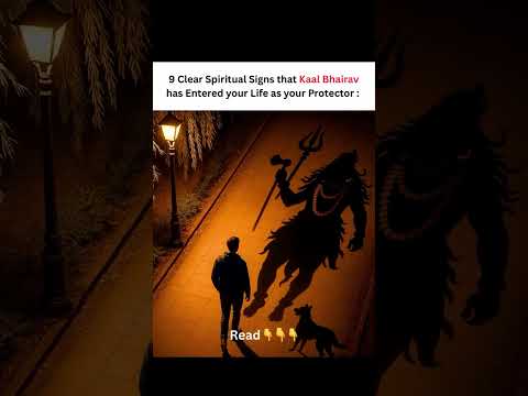 ✨ 9 Clear Signs That Kaal Bhairav Has Entered Your Life as a Protector ✨