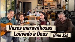 Voz de trovão, que lindo esses hinos tocados na virtude do céu para alegrar seu coração ♥️