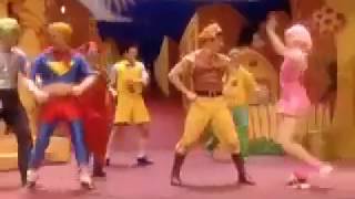 No one&#39;s lazy in lazytown 1999 version (subtitled to english)