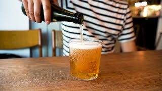 雨の日のコペンハーゲンで飲むビールも悪くない🍺