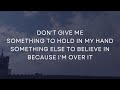 The Box - Damien Rice (Lyrics)