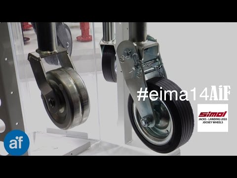 Supporting wheels and jacks - Simol