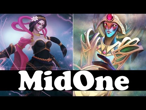 MidOne Plays Templar Assassin And Oracle - Ranked Match Gameplay - Dota 2