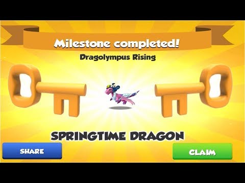 Dragolympus Rising Level 5 - I got Springtime Dragon - Dragon Mania Legends | part 421