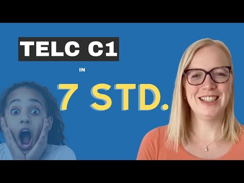 7 Stunden TELC C1 Zertifikat Vorbereitung