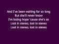 All Time Low - Lost In Stereo [Lyrics on Screen]
