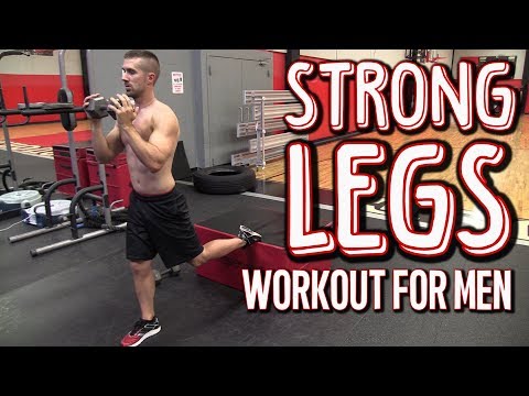Strong Legs Workouts for Men (No More SKINNY Legs!)