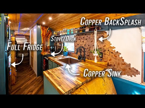 SKOOLIE KITCHEN Layout & Design