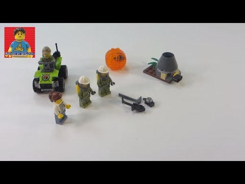 LEGO City - Volcano Starter Set Unboxing & Review set 60120