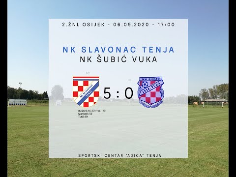 Slavonac Tenja - Šubić Vuka 5:0 (1. kolo, 2. ŽNL Osijek 20/21)