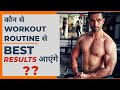 Best Training Split For Muscle Building ! Gym Training Basics Part 4