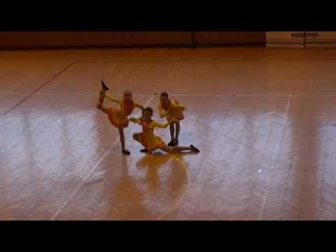 2015 11.4.Těšany kvalif.Tan.stud.LB TRIO Kadet.baton 3.místo