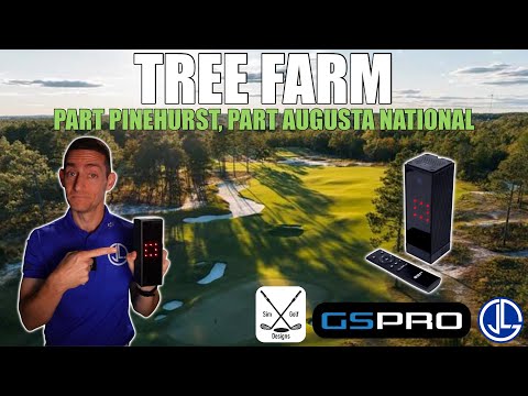 The HOTTEST NEW course on GS Pro… TREE FARM 