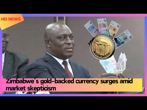 Zimbabwe’s gold-backed currency surges amid market skepticism