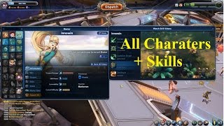 ( MXM ) Master X Master  - All Masters(characters) And their skills