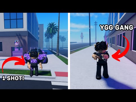 How to get ONE SHOT guns in Cali Shootout (YGG Gang) | Roblox