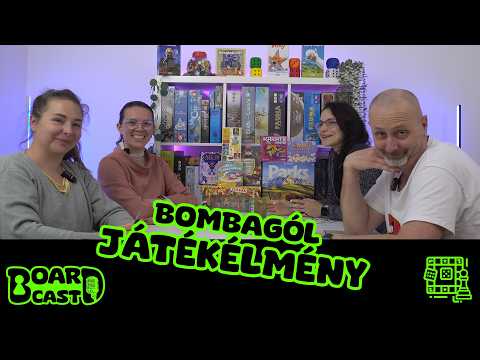 VB-HANGOLÓDÁS A PÁLYÁN: Bombagól társasjáték bemutató ️- BoardCast - S02E026 - BoardCast