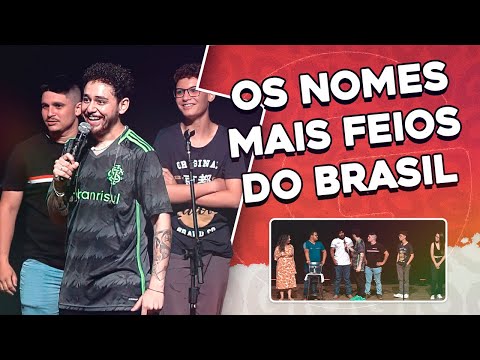 GIO LISBOA - CAMPEONATO BRASILEIRO DE NOMES FEIOS 🇧🇷🏆