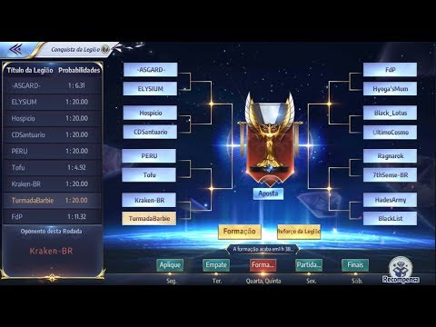 CONQUISTA DA LEGIÃO + GALÁTICOS E JAMIEL // SAINT SEIYA AWAKENING