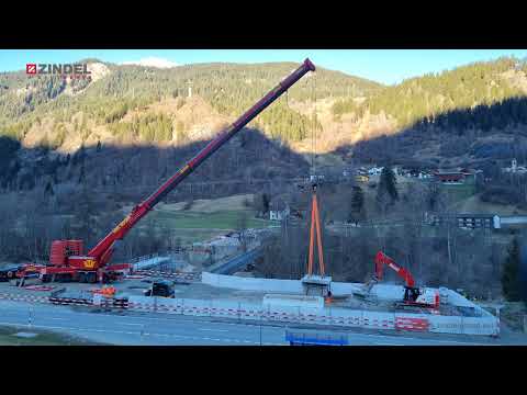 Rückbau Hinterrheinbrücke Clugin | Zindel + Co. AG