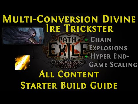 [PoE] [Guide] Divine Ire Trickster 3.14 Ultimatum Ready | Multi-Conversion and One-Shots!!!