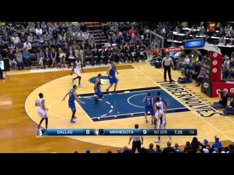 Karl-Anthony Towns vs Dallas Mavericks 03.04.2016 (11Pts)