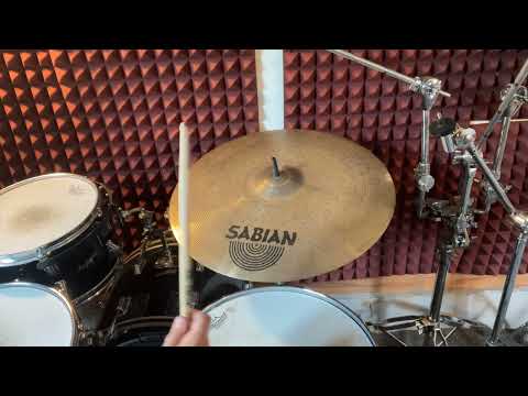 Used Sabian Prototype HH Style 21" Ride 2634g w/ video demo of actual cymbal for sale Bild 3