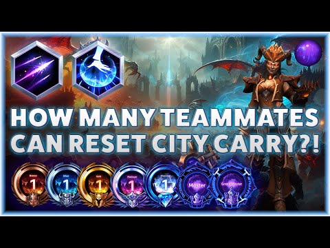 Liming WoF - HOW MANY TEAMMATES CAN RESET CITY CARRY?! - B2GM Season 1 2025