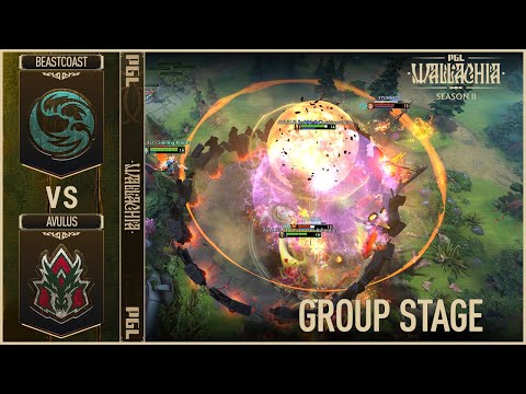 GROUP STAGE! AVULUS vs BEASTCOAST - HIGHLIGHTS - PGL Wallachia S2 | DOTA2