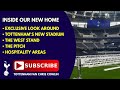 INSIDE TOTTENHAM’S NEW STADIUM: The West Stand, The Pitch, Hospitality Areas: 27 December 2018