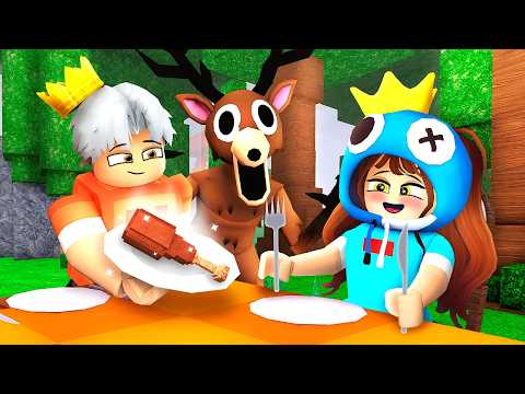 😨 ДЕНЬ БЛАГОДАРЕНИЯ в 99 НОЧЕЙ в ЛЕСУ в Роблокс с Флаской! 99 Night in the Forest в Роблокс!