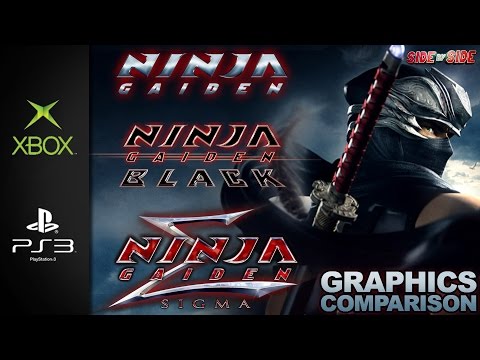 Ninja Gaiden, Black, Sigma | Graphics Comparison | ( Xbox , PS3 , Vita )