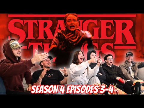 Our Friends Watch *STRANGER THINGS* Season 4 Episodes 3-4 | FIRST TIME REACTION