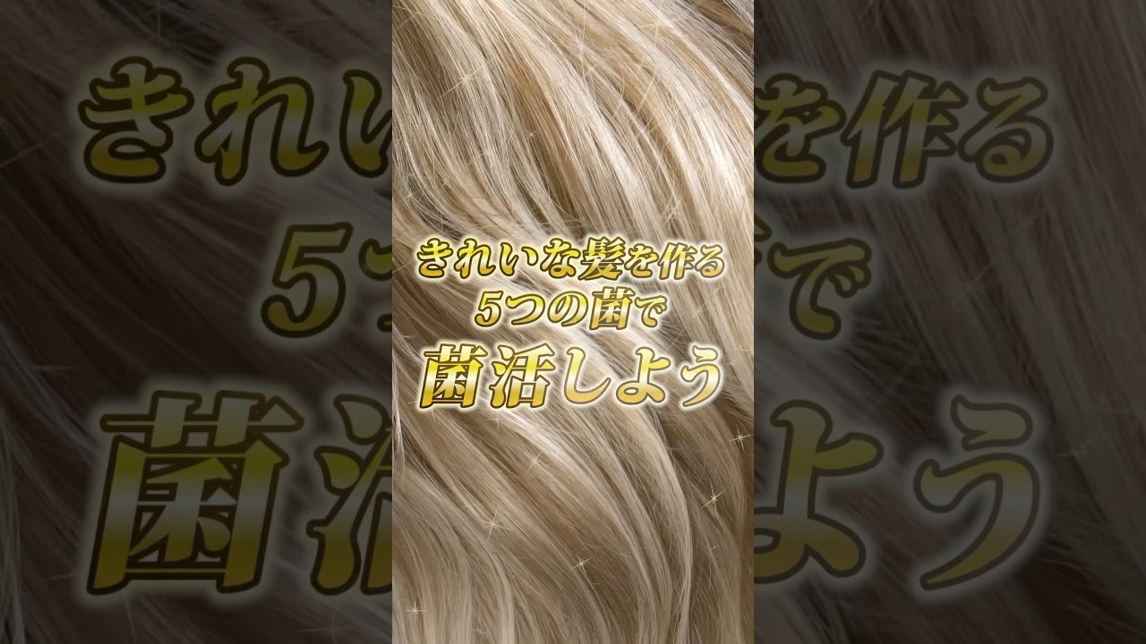 髪の菌活＃shorts＃菌活＃頭皮ケア