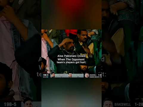 The Spirit of Cricket Respect from the Pakistani Crowd