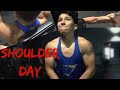 BIG SHOULDERS WORKOUT! | 15 Year Old (Lacrfit) Trains Shoulders!