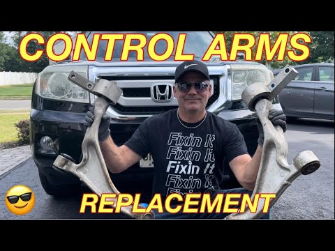 HONDA PILOT CONTROL ARM REPLACEMENT - How to Install New Front Control Arms on a Honda Pilot