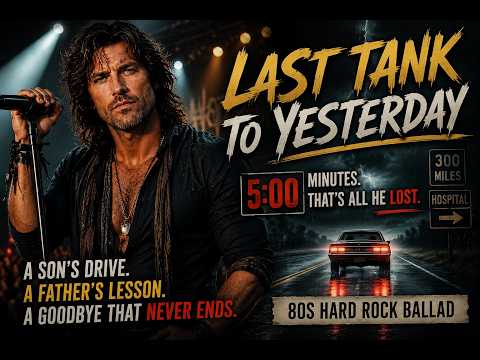 🎵Last Tank to Yesterday | He Drove 300 Miles to Say Goodbye | 80s Rock Power Ballad