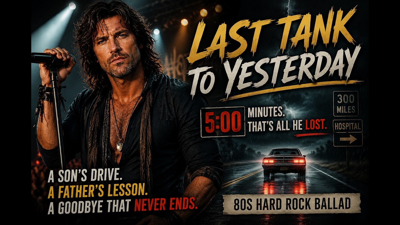 🎵Last Tank to Yesterday | He Drove 300 Miles to Say Goodbye | 80s Rock Power Ballad