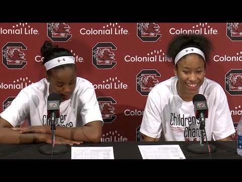 POSTGAME: Doniyah Cliney, Tyasha Harris on Florida — 2/11/18