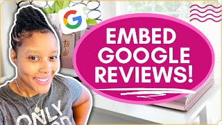 How to Embed Google My Business Reviews on any Website | tagembed Review