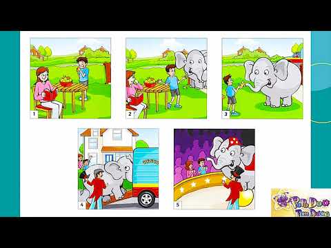 Popodoo Tam Dương   A2 Flyers Speaking Test 2018  PART 3   Charlie and the elephant