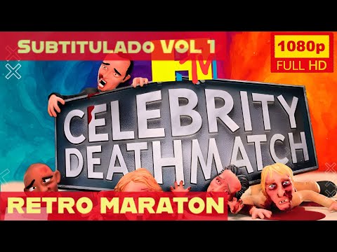 💀🥊 Celebrity Deathmatch 📺 — Especial Maratón Subtitulado VOL 1 🕰️🔥 Retro Maraton ANIMATOSIS TV 