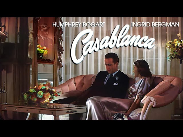 Vídeo relacionado con Wee Blue Coo Movie Film Casablanca Classic Wartime Drama Bogart Impresión del Arte 12 x 16 Pulgadas