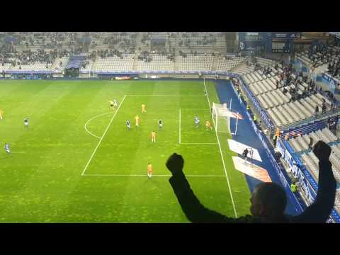 Real Oviedo 4 - Rayo Majadahonda 3; gol de Joselu (3-3)