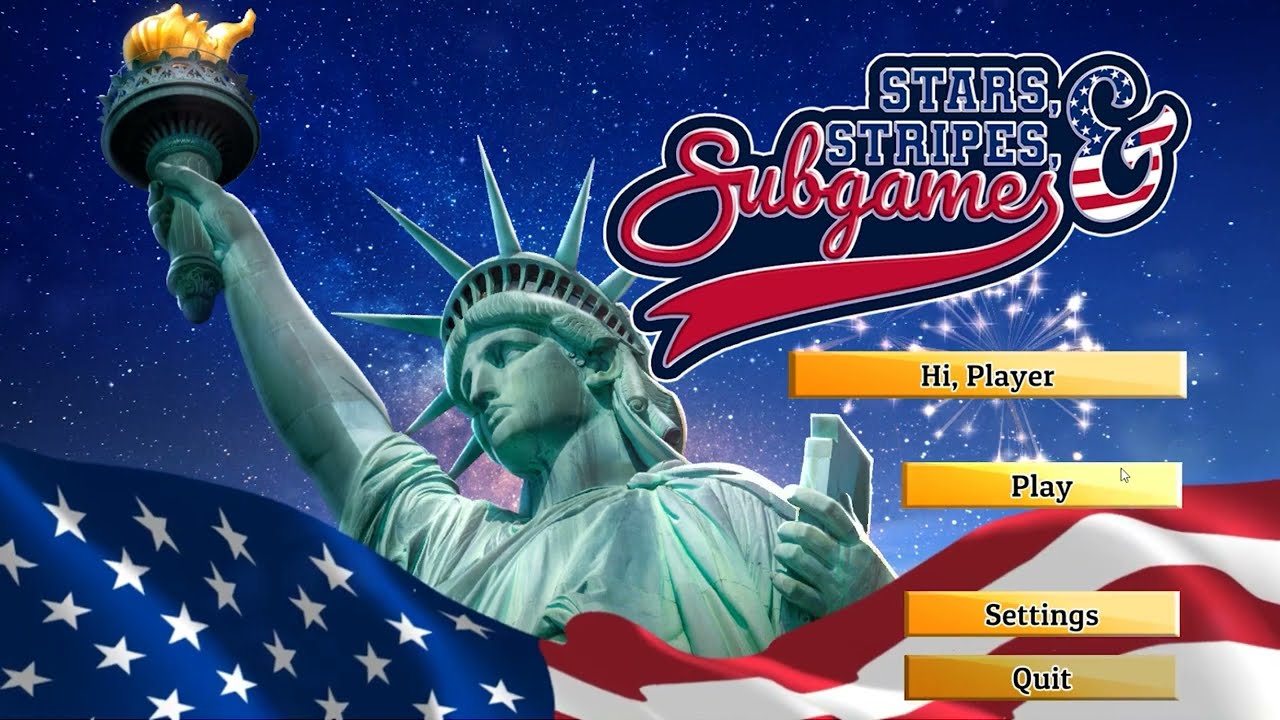 Video trailer for Stars, Stripes, and Subgames
