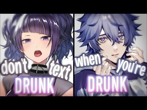 ➳ don't text me when you're drunk (sped up/nightcore)