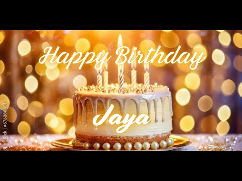 Jaya Happy Birthday | Birthday Songs with name | Birthday Reel | Janmdin | #Ad4beloved